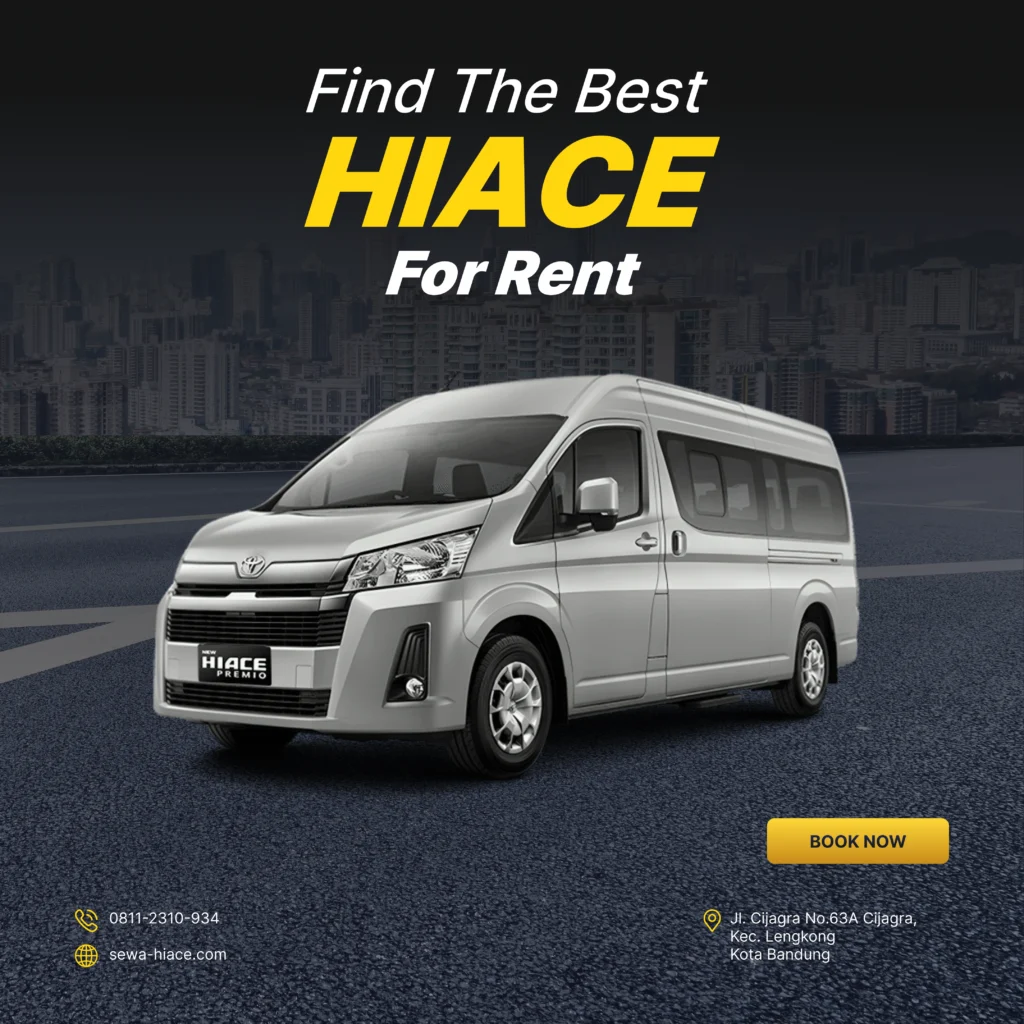 Sewa Hiace Terbaik di Bandung