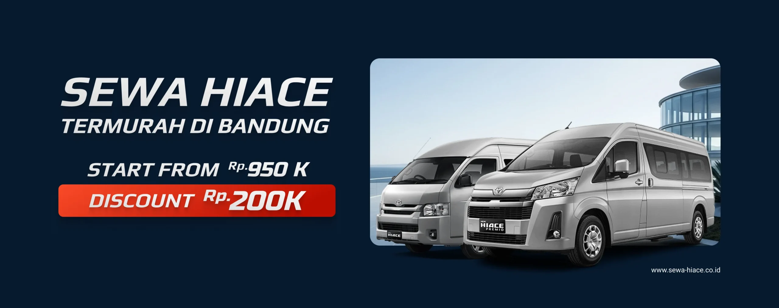 harga sewa mobil hiace bandung